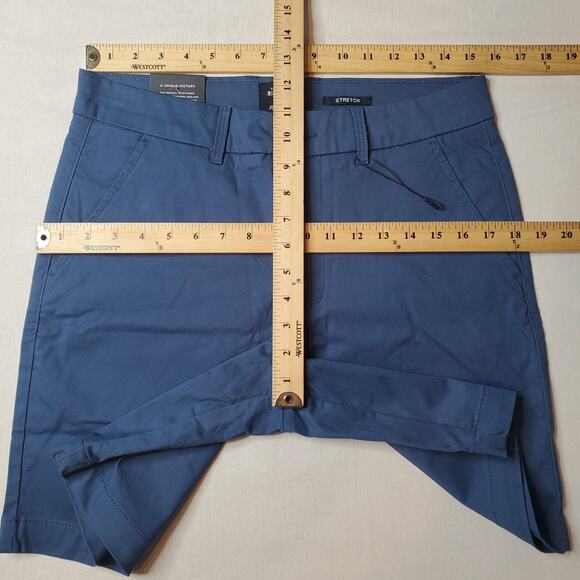Ben Sherman Men's Size 30 NWT Stretch Chino Shorts Regular Fit Blue - Picture 7 of 8